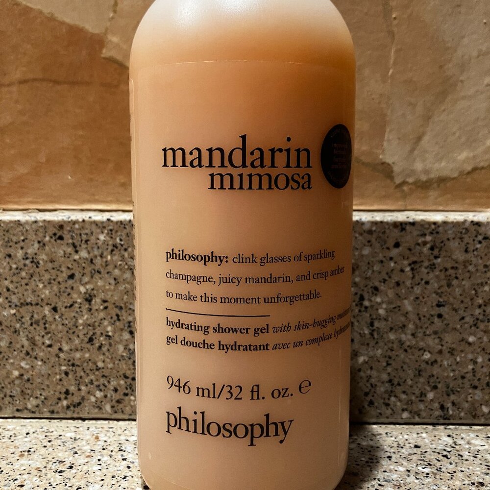 Philosophy Mandarin Mimosa Jumbo Shower Gel! Sealed!